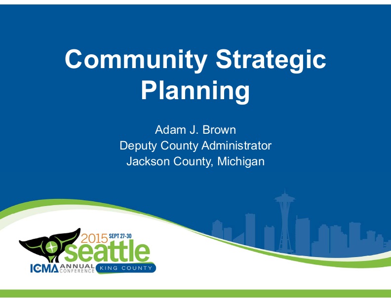 Community Strategic Planning | Icma.org